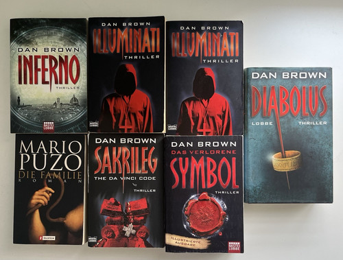 Buchpaket thriller dan brown - thriller,