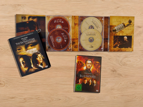 Dan brown dvd set da - brown, –