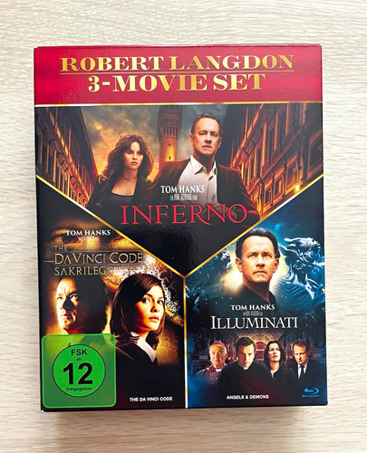 Robert langdon movie - robert, 3-movie-set